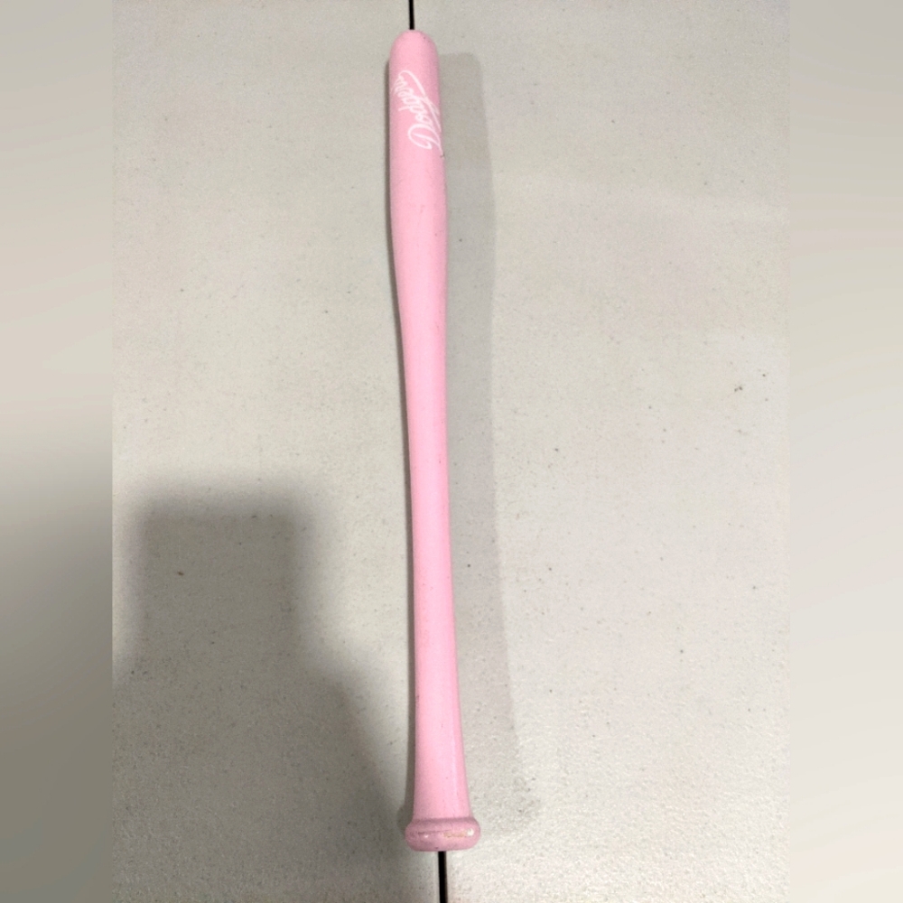 Vintage Retro Rare Dodgers Pink Wood Mini Baseball Bat Kids Memorabilia Gift